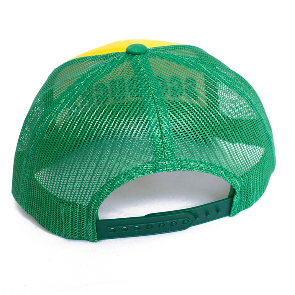 Sco-Ducks, Richardson, Yellow, Flatbill, Cotton Blend, Accessories, Unisex, Yellow & Kelly, Mesh, 113, Custom, Embroidery, Adjustable, Hat, 846810